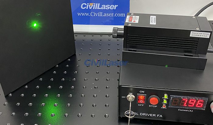 538nm DPSS laser